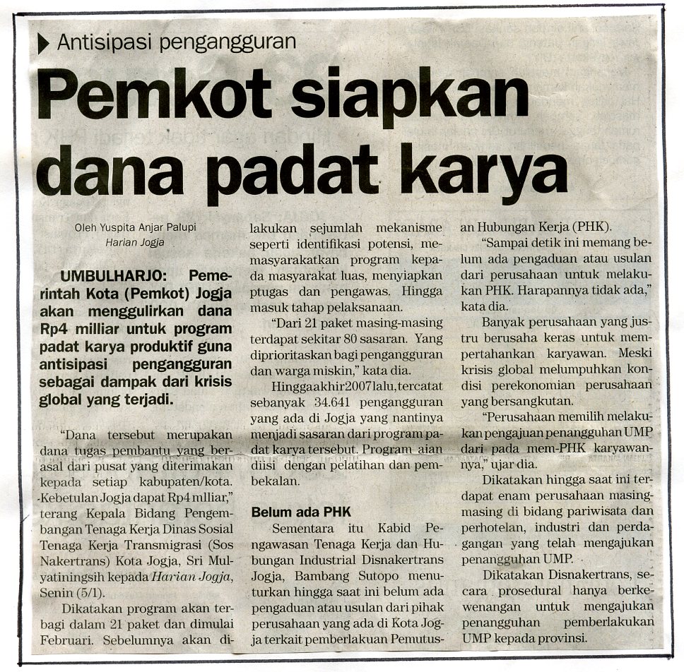 Kliping jogja terbaru